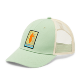 Llama Map Trucker Hat