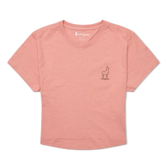 Tiny Llama Crop T-Shirt - Women's