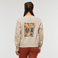 Camp Life Crew Sweatshirt - Women's